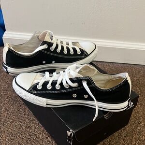 Converse Black Low-Top Sneakers